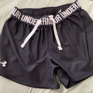 Black under armor shorts